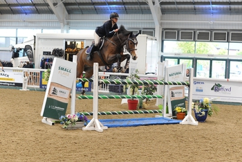 Kiarra Hulme wins the SEIB Winter Novice Championship Qualifier at Aintree International Equestrian Centre